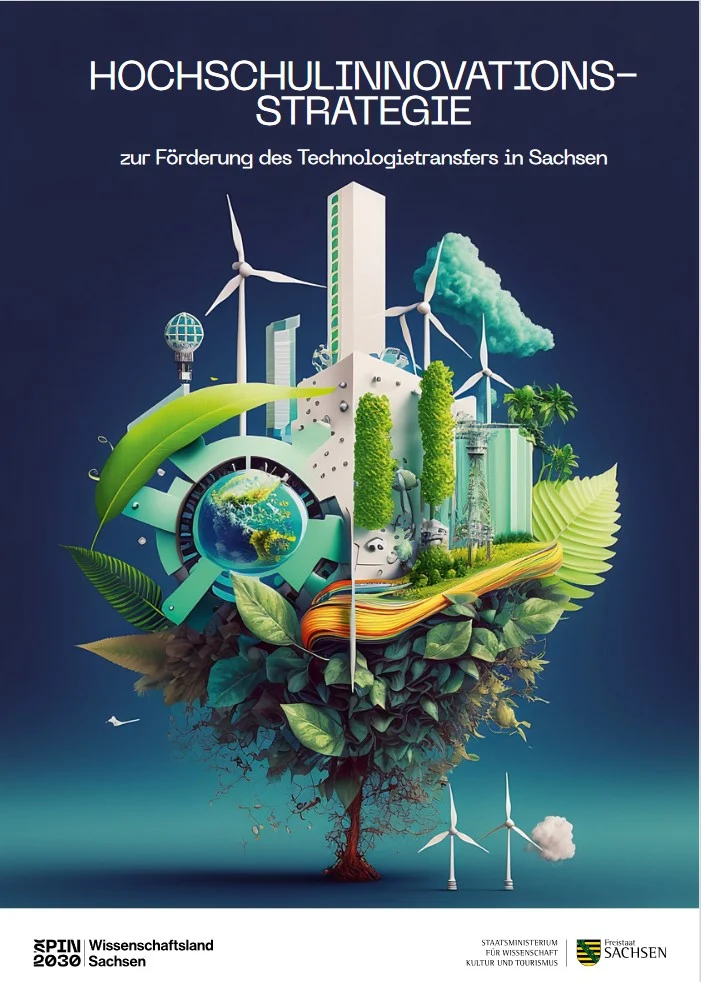Foto der Broschüre Hochschulinnovationssstrategie