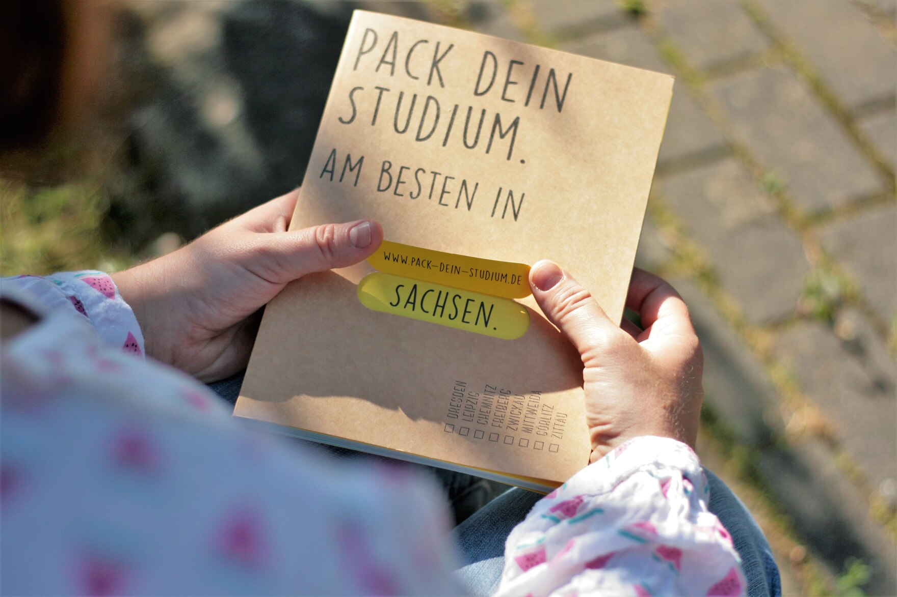 Titelmotiv Broschüre Pack dein Studium